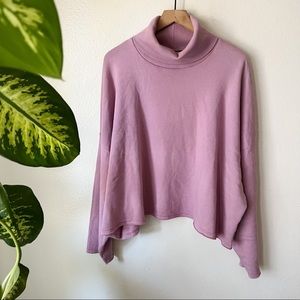 American Eagle | Mock Neck Wide Sleeve Sweater